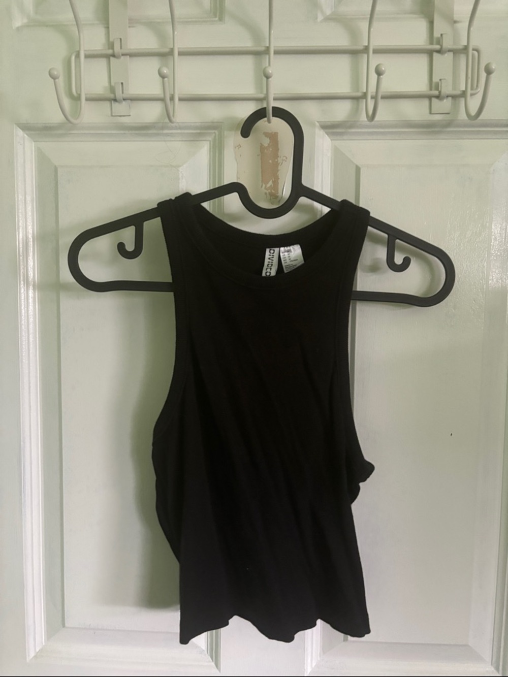 H&M Black Cropped Tank